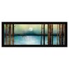 "Love You to the Moon and Back" by Marla Rae; Ready to Hang Framed Print; Black Frame