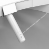 Elongated LED Light Electric Bidet Toilet Seat Heated Toilet Seat with Warm Air Dryer and Night Light