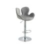COOLMORE Swivel Bar Stools Set of 2 Adjustable Counter Height Chairs with Footrest for Kitchen, Dining Room