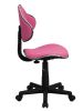 Pink Fabric Ergonomic Task Chair [BT-699-PINK-GG]