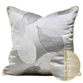 Light Luxury Orange Khaki Club Pillow (Option: 30x50cmPillowcase-Khaki AB Rolled Style)