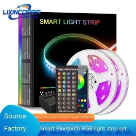 Bluetooth Intelligent Decorative Atmosphere Light Strip (Option: 40 M 480 Lamp IP20-40 Button European Standard)