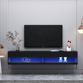 180 Wall Mounted Floating 80 (Color: Black)
